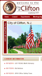 Mobile Screenshot of cliftonnj.org